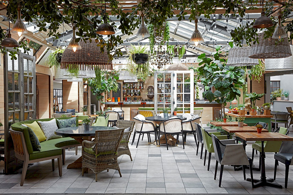 The garden room at Kimpton Charlotte Square